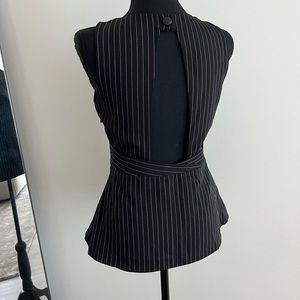 Lulus Dressy Striped Blouse